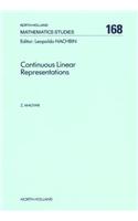 Continuous Linear Representations