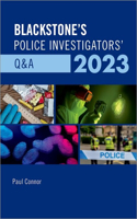 Blackstone's Police Investigators' Q&A 2023