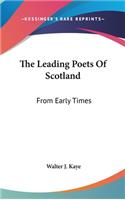 The Leading Poets Of Scotland