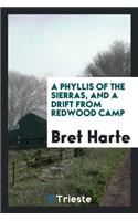 A Phyllis of the Sierras, and a Drift from Redwood Camp