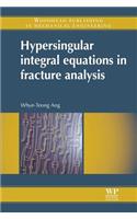 Hypersingular Integral Equations in Fracture Analysis