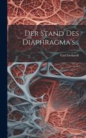 Stand des Diaphragma's...