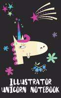 Illustrator Unicorn Notebook