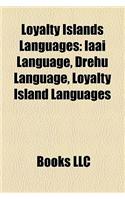 Loyalty Islands Languages