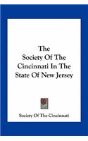 The Society Of The Cincinnati In The State Of New Jersey: (English)