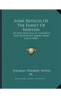 Some Notices Of The Family Of Newton