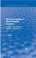 Social England in the Fifteenth Century (Routledge Revivals)