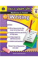 Daily Warm-Ups: Nonfiction & Fiction Writing Grd 6