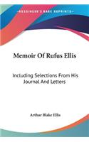 Memoir Of Rufus Ellis