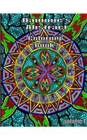 Damones abstract coloring book 7: adult coloring book(7 7)