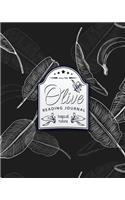 Olive Reading Journal: Easy for Your Favorite Book Tracking & Rating - Size 8x10