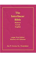 Interlinear Hebrew Greek English Bible-PR-FL/OE/KJV Large Print Volume 4