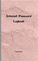 Internet password logbook