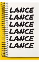 Name LANCE Customized Gift For LANCE A beautiful personalized
