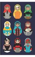 Matryoshka Dolls Notebook
