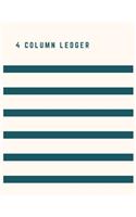 4 Column Ledger