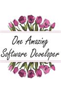 One Amazing Software Developer: Weekly Planner For Software Developer 12 Month Floral Calendar Schedule Agenda Organizer(5 6x9 Software Developer Planner January 2020 - December 2020)