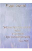 Prayer Journal Psalm 119: 105: Christian Prayer, and Bible Studie Journal