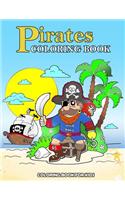 Pirates Coloring Book: Kids Coloring Book with Fun, Easy, and Relaxing Coloring Pages (Children's coloring books)