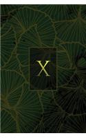Monogram X Notebook