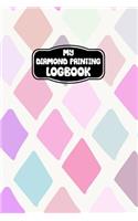 My Diamond Painting Logbook: A Cute Pattern Journal of Glitz and Glamour