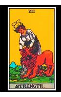 Strength Tarot Card Visionary Journal