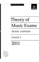 Theory of Music Exams 2011 Model Answers, Grade 5