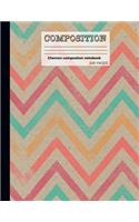 Chevron composition notebook