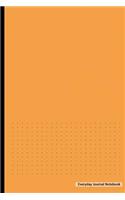Everyday Journal Notebook - Dotted Grid (Orange Cover)