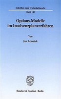 Options-Modelle Im Insolvenzplanverfahren