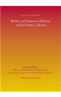 Boule and Demos in Miletus and Its Pontic Colonies