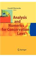 Analysis and Numerics for Conservation Laws: (English)