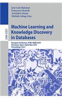 Machine Learning and Knowledge Discovery in Databases