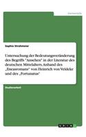 Untersuchung der Bedeutungsveränderung des Begriffs 