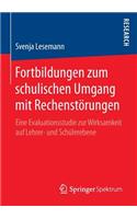 Fortbildungen zum schulischen Umgang mit Rechenstörungen