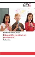 Educacion Musical En Preescolar