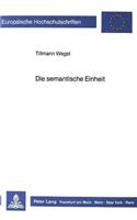 Die Semantische Einheit