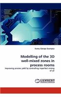 Modelling of the 3D Well-Mixed Zones in Process Rooms