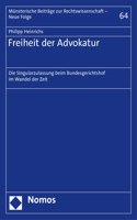 Freiheit Der Advokatur
