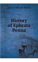 History of Ephrata Penna