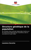 Structure génétique de la population