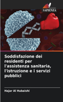Soddisfazione dei residenti per l'assistenza sanitaria, l'istruzione e i servizi pubblici