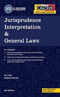 Taxmann's CRACKER for Jurisprudence Interpretation & General Laws ? The Most Updated & Amended Book with Topic-wise Questions on Past Exam Questions of CS Executive | New Syllabus | June 2022 Exams [Paperback] N.S. Zad and Kalyani Shirode