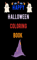 Happy Halloween Coloring Book: New and Expanded Edition, 82 Unique Designs, Jack-o-Lanterns, Witches, Haunted Houses, and More