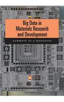 Big Data in Materials Research and Development: Summary of a Workshop
