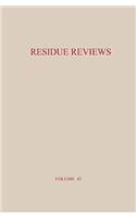 Residue Reviews