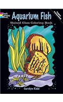 Aquarium Fish Stained-Glass Colouring Book