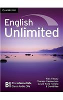 English Unlimited Pre-intermediate Class Audio CDs (3)