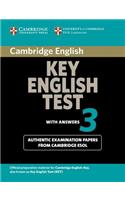 Cambridge Key English Test 3 Student's Book with Answers