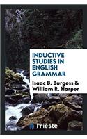 Inductive Studies in English Grammar